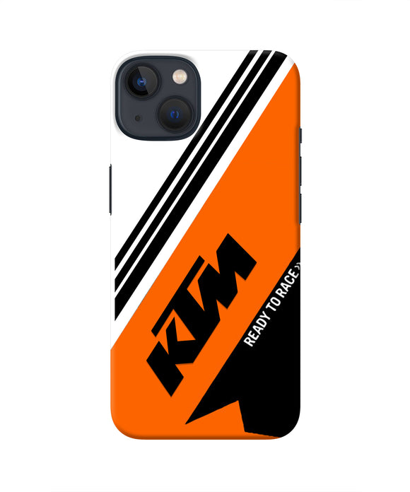 KTM Abstract iPhone 13 Mini Real 4D Back Cover