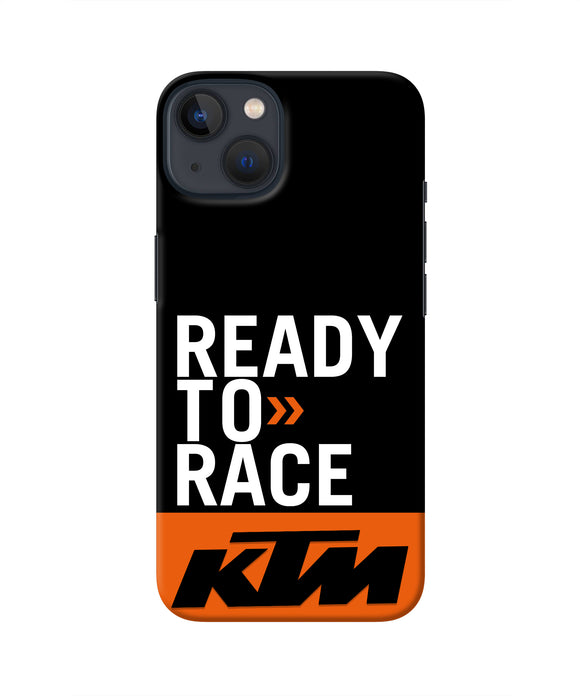KTM Ready To Race iPhone 13 Mini Real 4D Back Cover