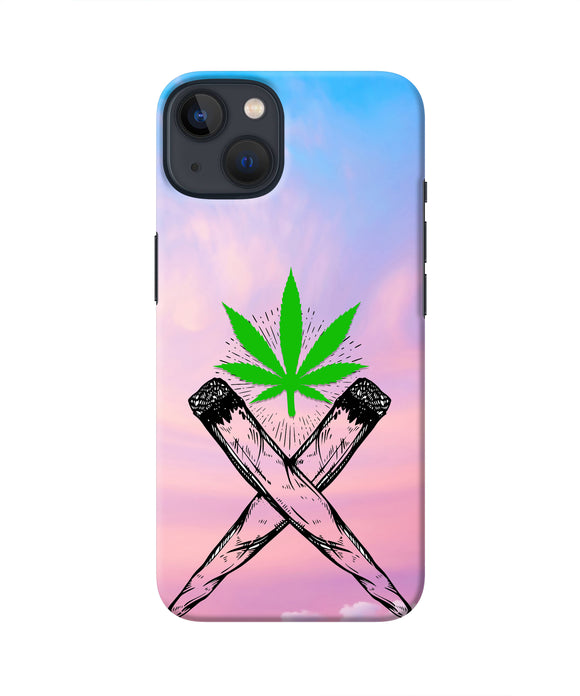 Weed Dreamy iPhone 13 Mini Real 4D Back Cover