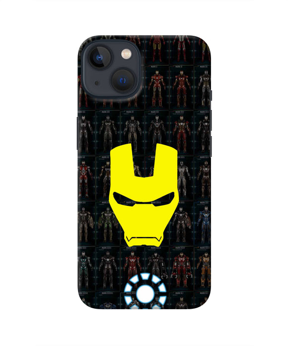 Iron Man Suit iPhone 13 Mini Real 4D Back Cover