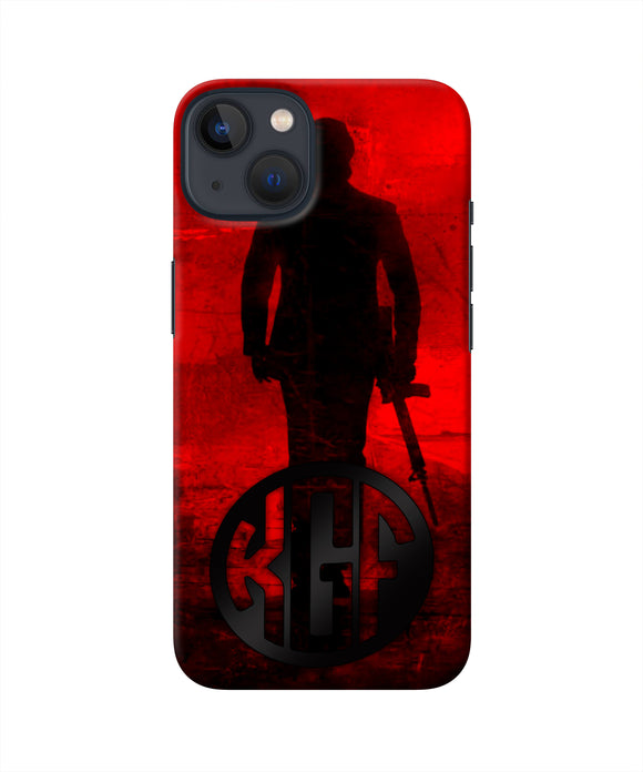 Rocky Bhai K G F Chapter 2 Logo iPhone 13 Mini Real 4D Back Cover
