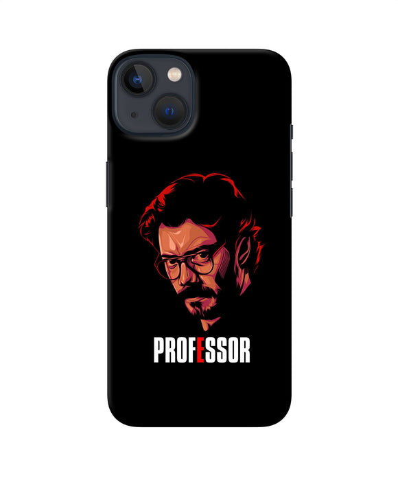 Money Heist Professor Sketch iPhone 13 Mini Back Cover