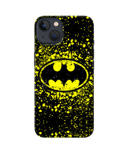 Batman last knight print yellow iPhone 13 Mini Back Cover