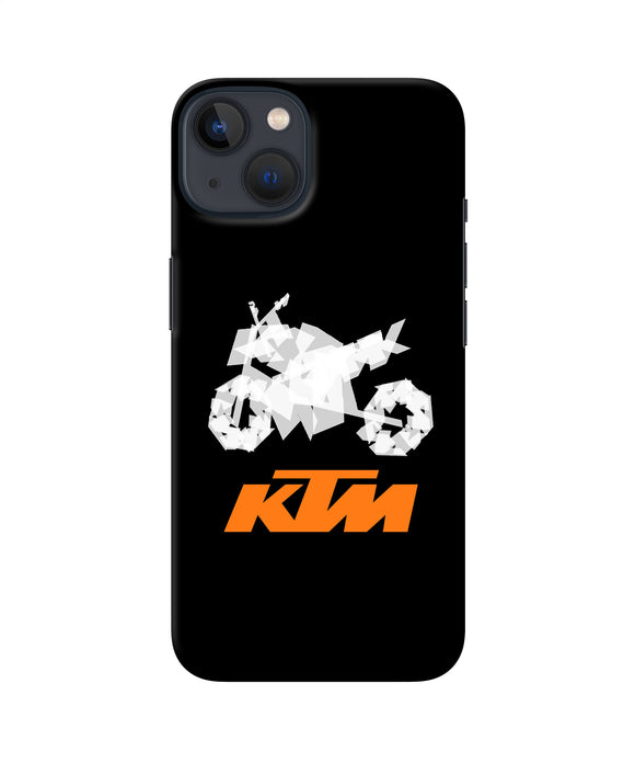 KTM sketch iPhone 13 Mini Back Cover