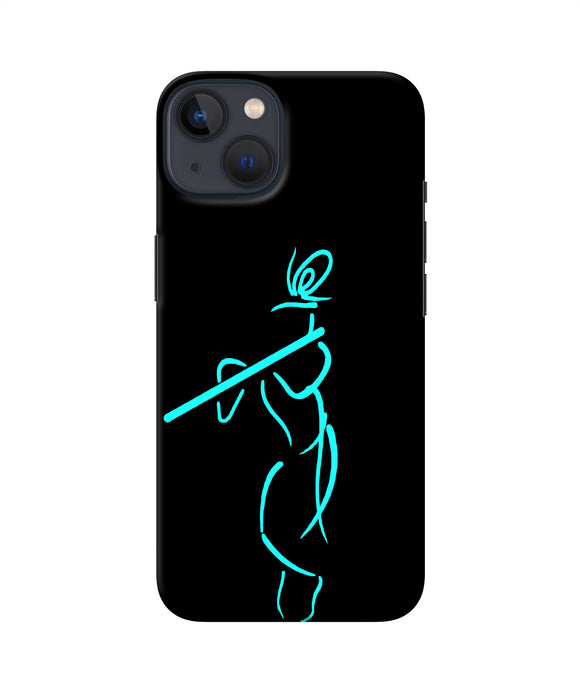 Lord krishna sketch iPhone 13 Mini Back Cover