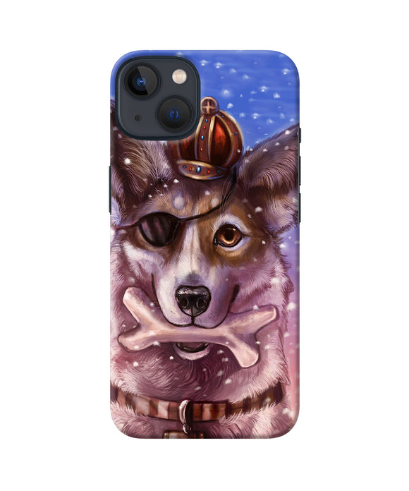 Pirate wolf iPhone 13 Mini Back Cover