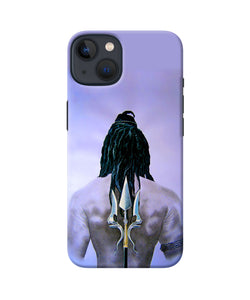 Lord shiva back iPhone 13 Mini Back Cover