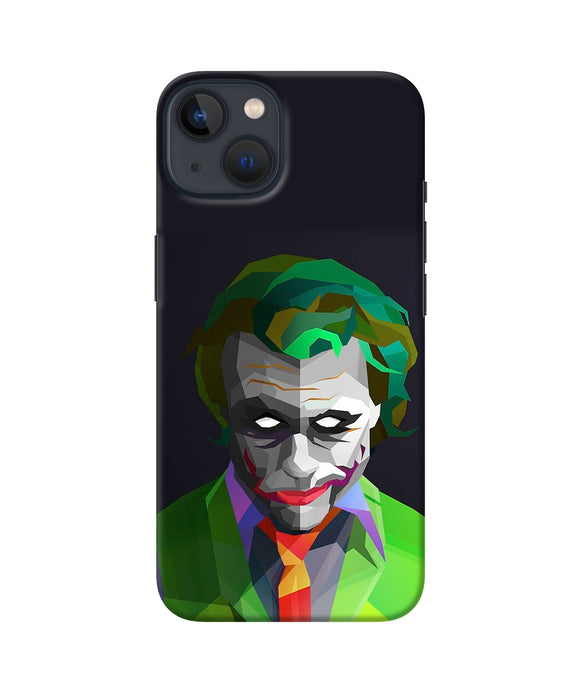 Abstract dark knight joker iPhone 13 Mini Back Cover