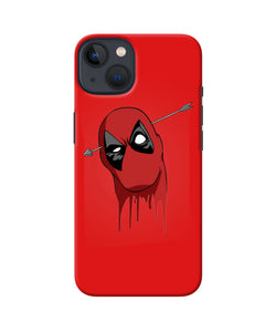 Funny deadpool iPhone 13 Mini Back Cover