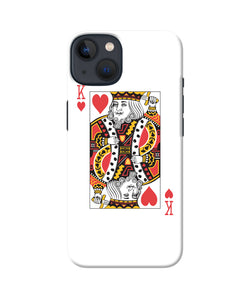 Heart king card iPhone 13 Mini Back Cover