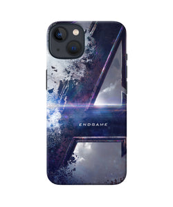 Avengers end game poster iPhone 13 Mini Back Cover