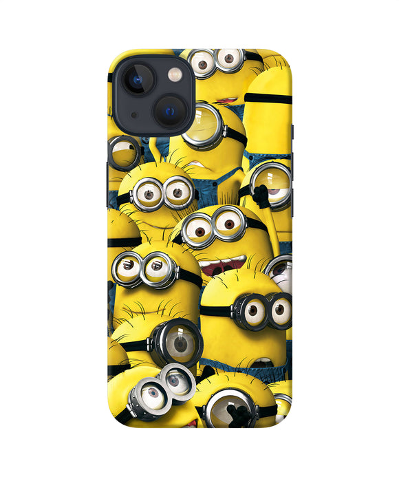 Minions crowd iPhone 13 Mini Back Cover