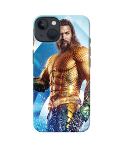 Aquaman water poster iPhone 13 Mini Back Cover