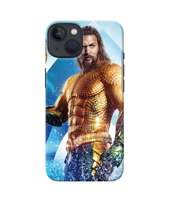 Aquaman water poster iPhone 13 Mini Back Cover