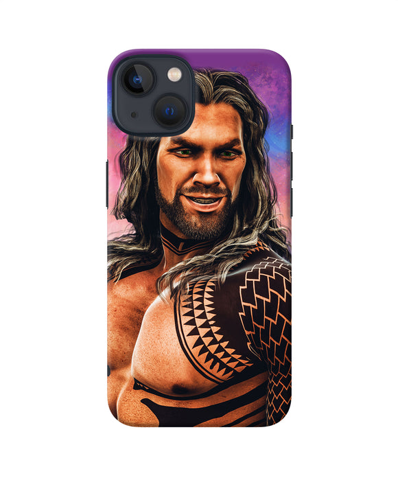 Aquaman sketch iPhone 13 Mini Back Cover