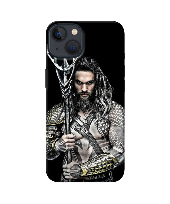 Aquaman trident black iPhone 13 Mini Back Cover