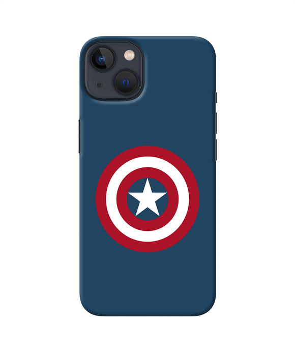 Captain america logo iPhone 13 Mini Back Cover