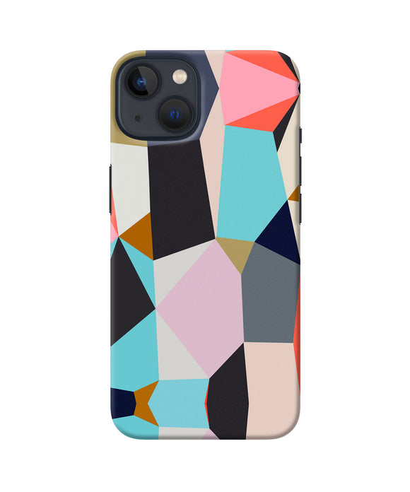 Abstract colorful shapes iPhone 13 Mini Back Cover