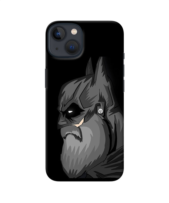 Batman with beard iPhone 13 Mini Back Cover