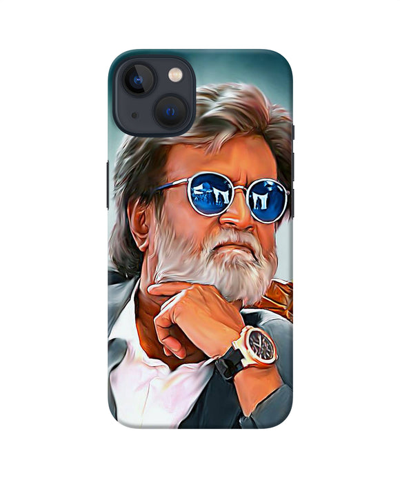 Rajnikant painting iPhone 13 Mini Back Cover