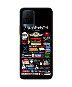 FRIENDS Vivo Y21/Y21s/Y33s Back Cover