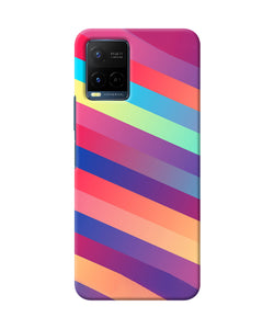 Stripes color Vivo Y21/Y21s/Y33s Back Cover