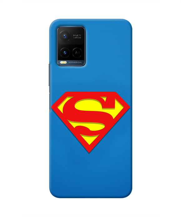 Superman Blue Vivo Y21/Y21s/Y33s Real 4D Back Cover