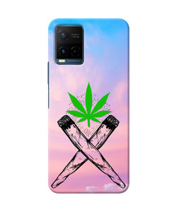 Weed Dreamy Vivo Y21/Y21s/Y33s Real 4D Back Cover