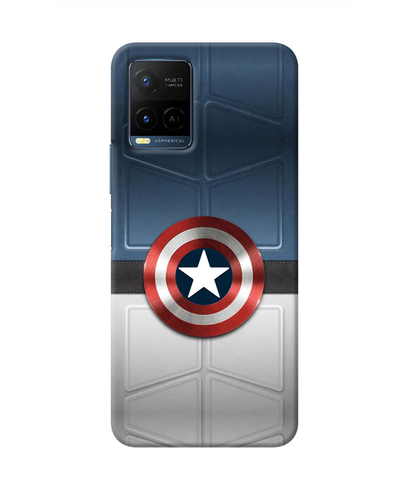Captain America Suit Vivo Y21/Y21s/Y33s Real 4D Back Cover