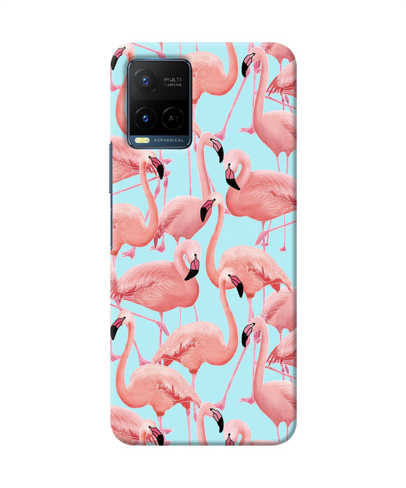 Abstract sheer bird print Vivo Y21/Y21s/Y33s Back Cover