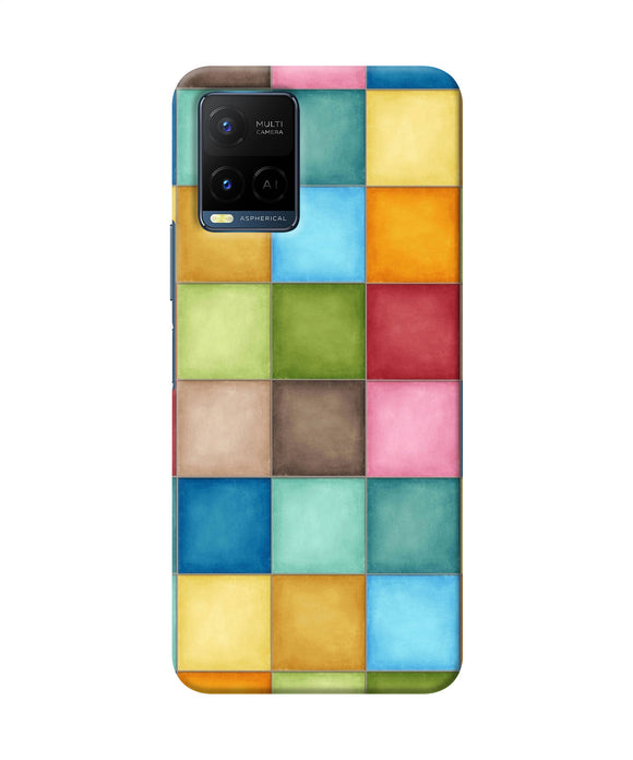 Abstract colorful squares Vivo Y21/Y21s/Y33s Back Cover