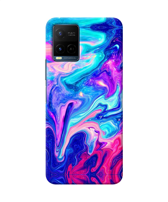 Abstract colorful water Vivo Y21/Y21s/Y33s Back Cover