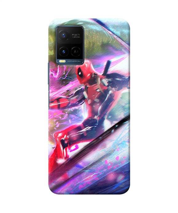 Deadpool super hero Vivo Y21/Y21s/Y33s Back Cover