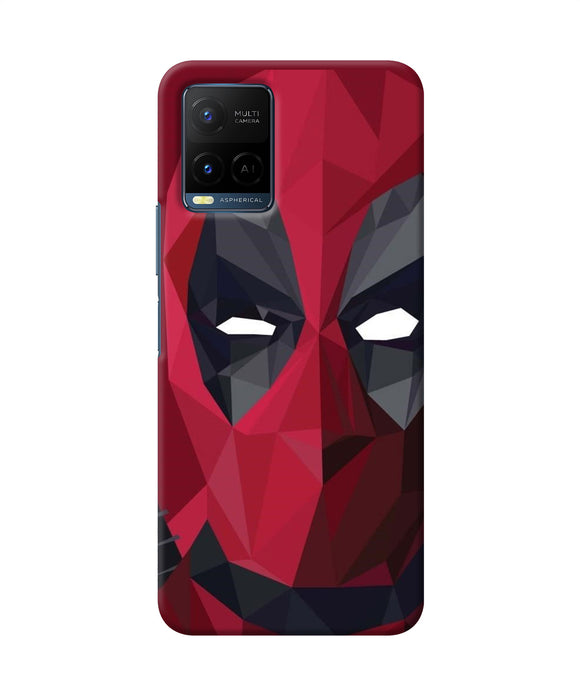 Abstract deadpool mask Vivo Y21/Y21s/Y33s Back Cover