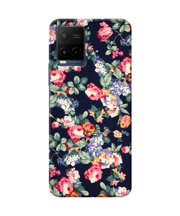 Natural flower print Vivo Y21/Y21s/Y33s Back Cover