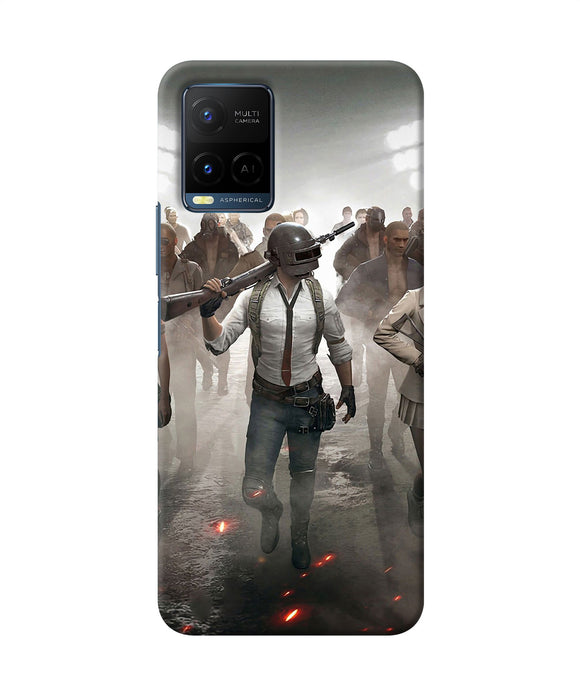 Pubg fight over Vivo Y21/Y21s/Y33s Back Cover