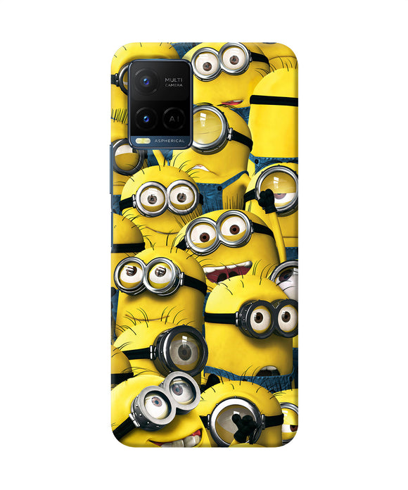 Minions crowd Vivo Y21/Y21s/Y33s Back Cover