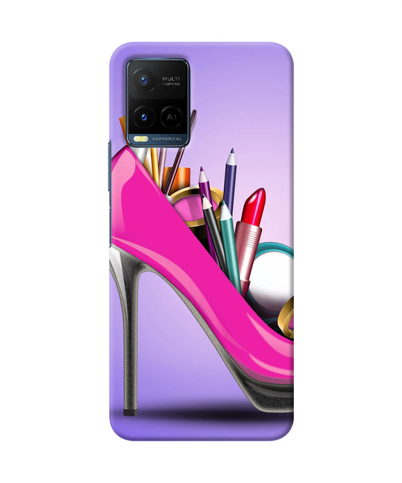 Makeup heel shoe Vivo Y21/Y21s/Y33s Back Cover