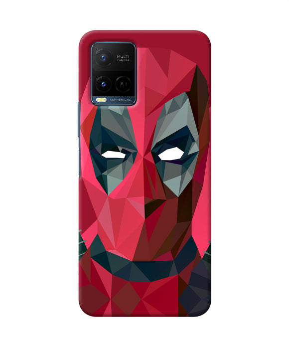 Abstract deadpool full mask Vivo Y21/Y21s/Y33s Back Cover