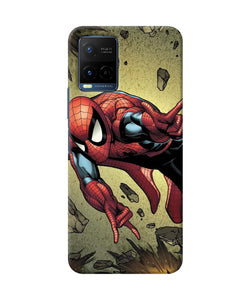 Spiderman on sky Vivo Y21/Y21s/Y33s Back Cover