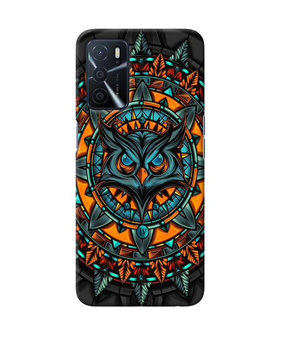 Angry Owl Art Oppo A16 Back Cover
