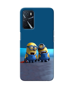 Minion Laughing Oppo A16 Back Cover