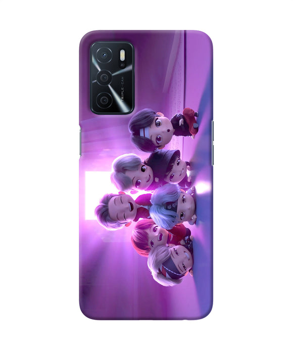 BTS Chibi Oppo A16 Back Cover
