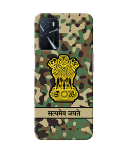 Satyamev Jayate Army Oppo A16 Back Cover