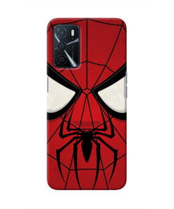 Spiderman Face Oppo A16 Real 4D Back Cover