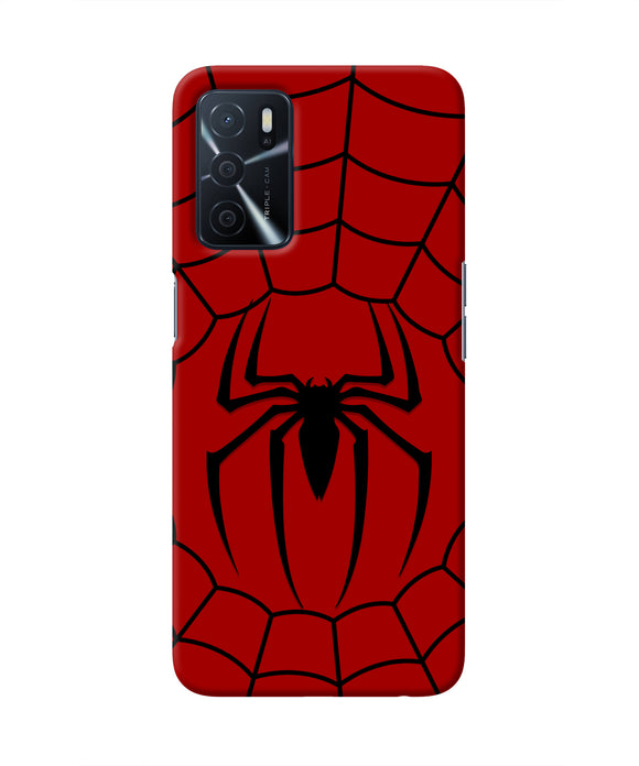 Spiderman Web Oppo A16 Real 4D Back Cover