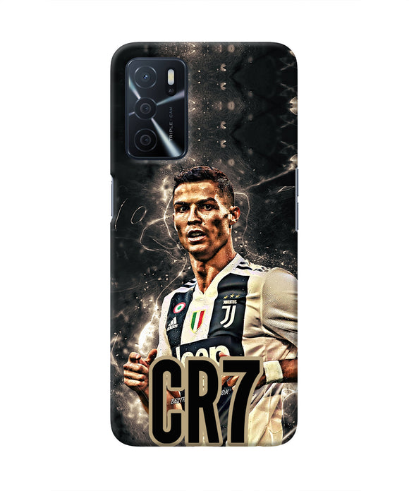CR7 Dark Oppo A16 Real 4D Back Cover