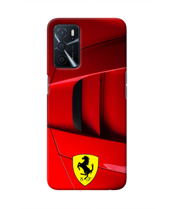 Ferrari Car Oppo A16 Real 4D Back Cover