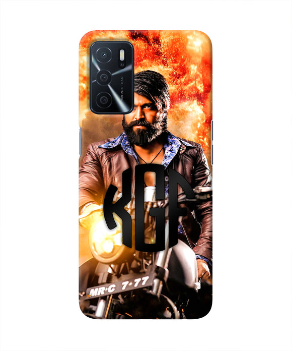 Rocky Bhai on Bike Oppo A16 Real 4D Back Cover