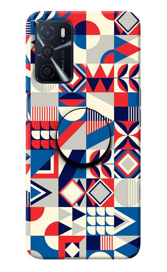 Colorful Pattern Oppo A16 Pop Case